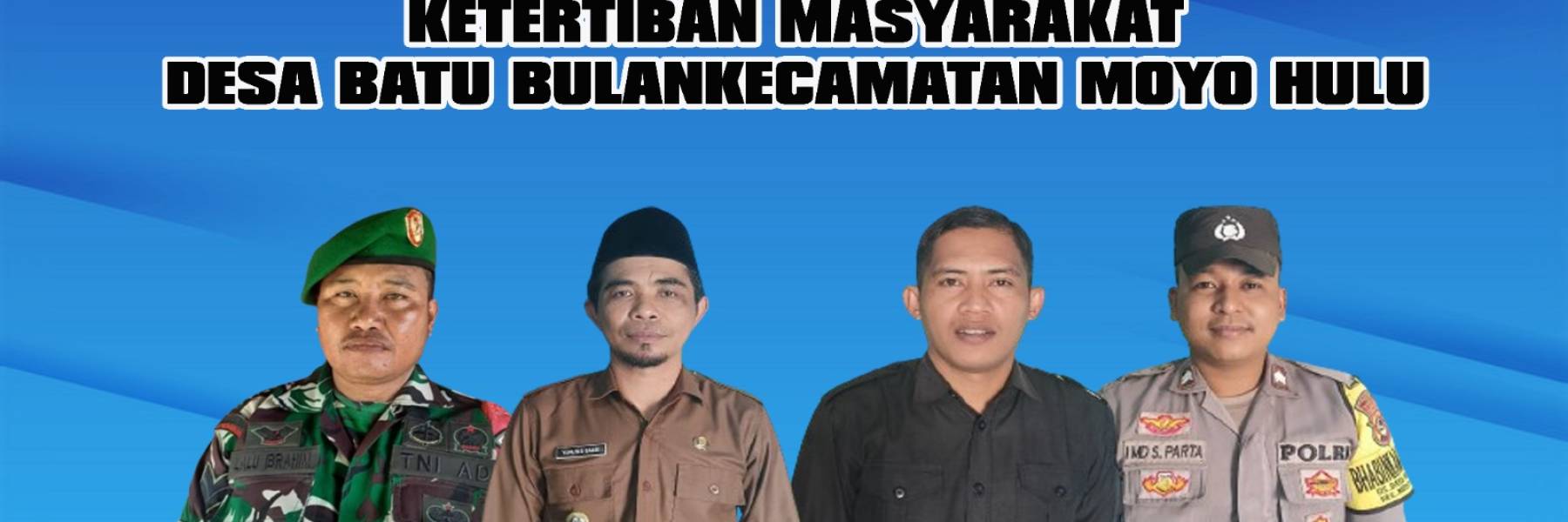 Tim Koordinasi Kamtibmas Desa Batu Bulan