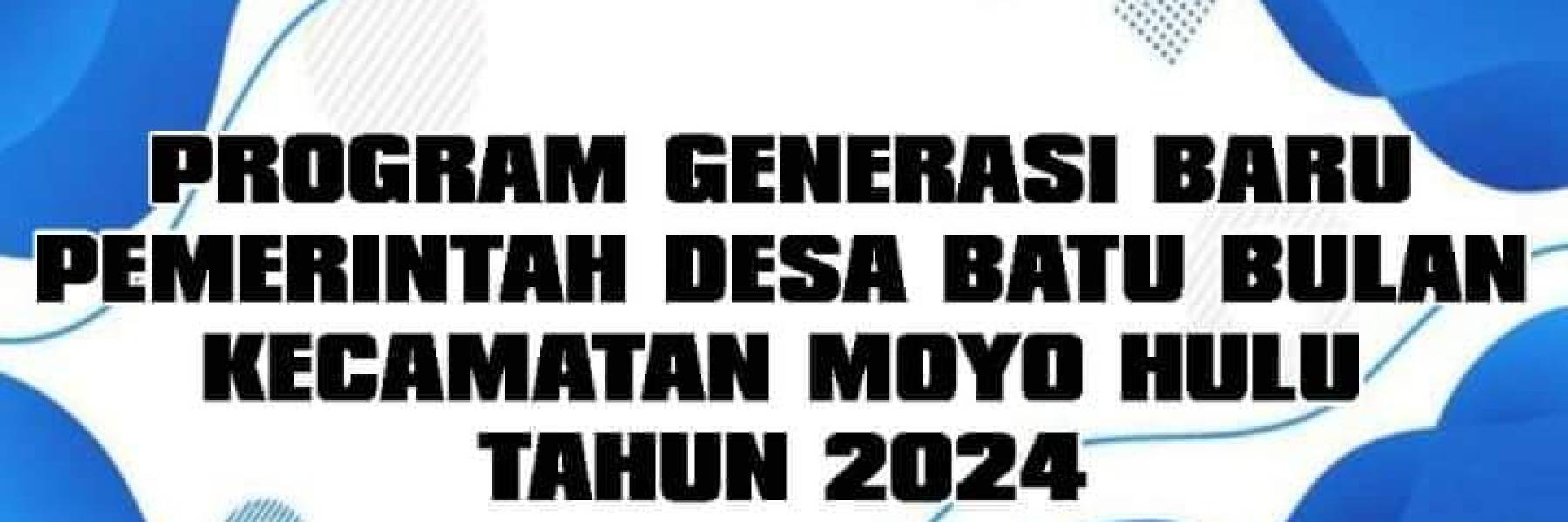 Program Generasi Baru